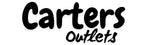 Black stylized text reading 'Carter's Outlets' on a white background.